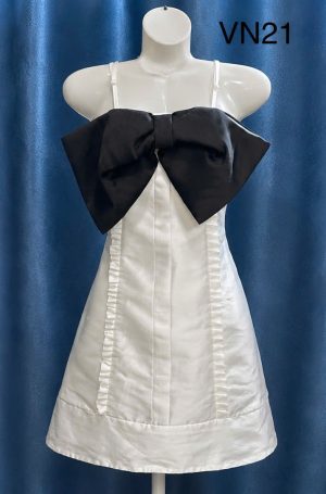 Váy hai dây Taffeta Tiểu Thư