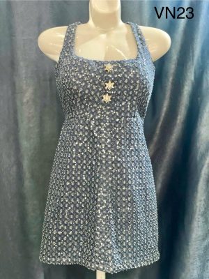 Váy dạ tweed mùa hè
