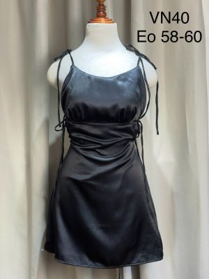 Váy hai dây rút sườn