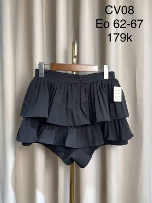 Quần váy xếp ly tầng / Tiered Skorts