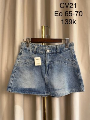 Chân váy jean chữ A / Denim Skirts