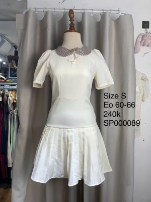 Váy hạ eo xếp ly / Drop-waist Pleated Dresses