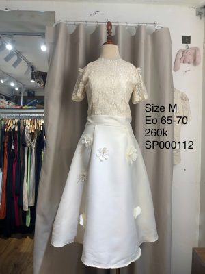 Váy xòe phối hoa / Flower Embellished Dresses